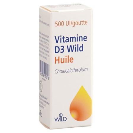 VITAMIN D3 WILD L 500 IU/DROPS 10 ML - PrimeCare Global