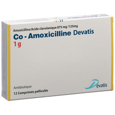 CO-AMOXICILLIN Devatis Filmtabl 1 g - PrimeCare Global