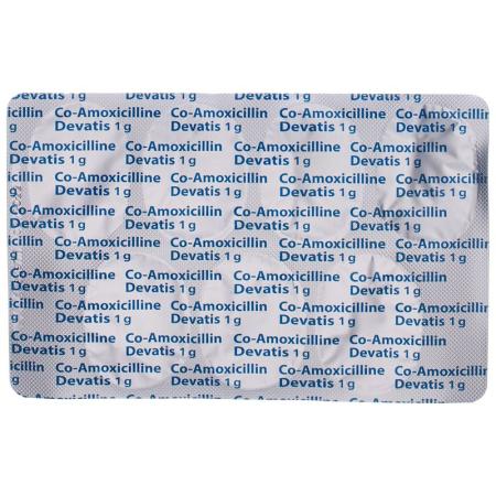 CO-AMOXICILLIN Devatis Filmtabl 1 g - PrimeCare Global