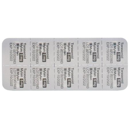 TORASEMID Mylan Tabl 5 mg - PrimeCare Global