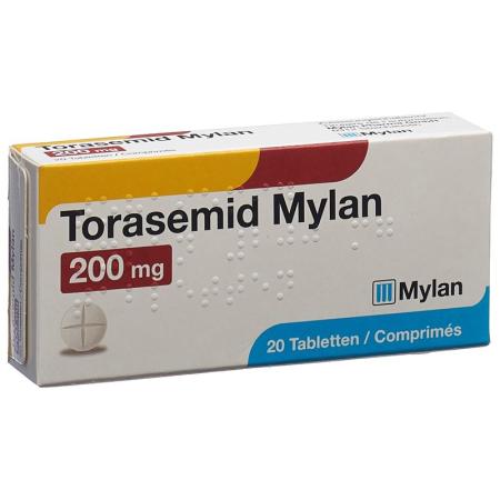 Torasemide Mylan Tabl 200 mg 100 pcs - PrimeCare Global