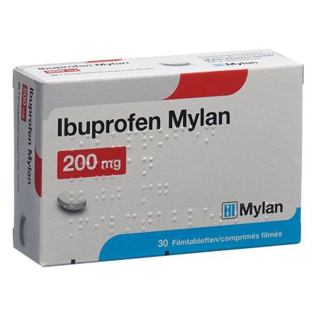 Ibuprofen Mylan Filmtabl 200 mg 30 pcs - PrimeCare Global