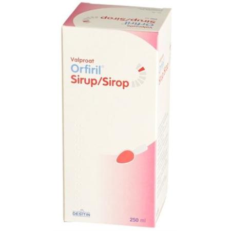 Orfiril syrup 300 mg/5ml with dosing syringe Fl 250 ml - PrimeCare Global