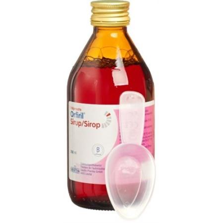 Orfiril syrup 300 mg/5ml with dosing syringe Fl 250 ml - PrimeCare Global