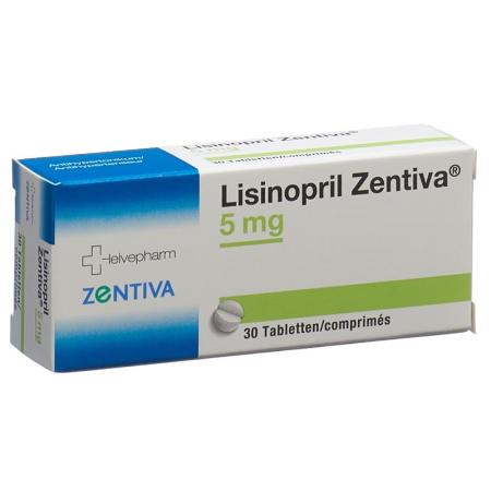 LISINOPRIL Zentiva Tabl 5 mg - PrimeCare Global