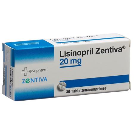 LISINOPRIL Zentiva Tabl 20 mg - PrimeCare Global