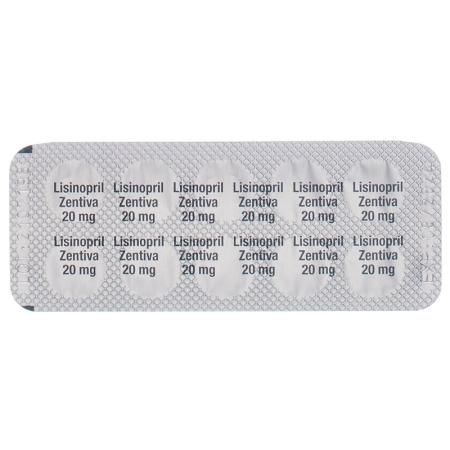 LISINOPRIL Zentiva Tabl 20 mg - PrimeCare Global