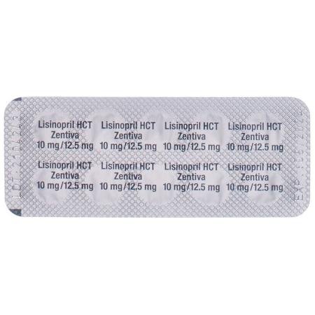 LISINOPRIL HCT Zentiva Tabl 10/12.5 mg - PrimeCare Global