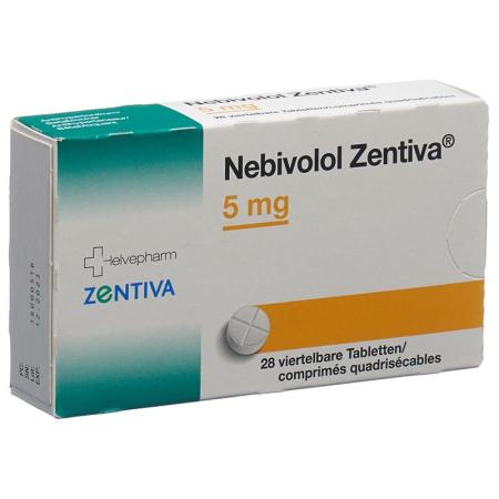 NEBIVOLOL Zentiva Tabl 5 mg - PrimeCare Global