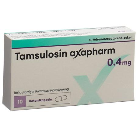 TAMSULOSIN Axapharm Ret Kaps 0.4 mg - PrimeCare Global