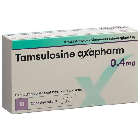 Tamsulosin Axapharm Ret Kaps 0.4 mg 100 pcs - PrimeCare Global