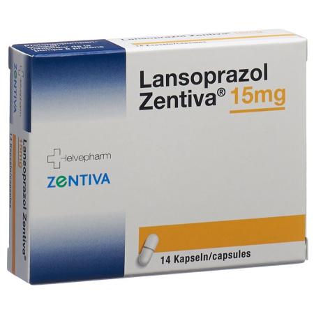 LANSOPRAZOL Zentiva Kaps 15 mg - PrimeCare Global