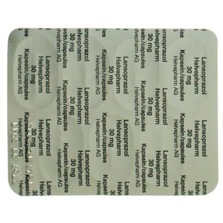 Lansoprazole Helvepharm Kaps 30 mg 56 pcs - PrimeCare Global