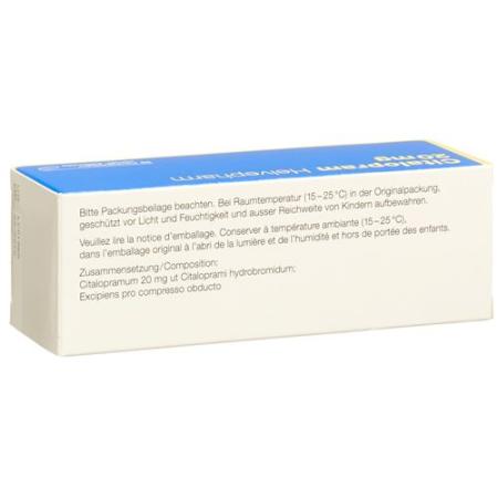 Citalopram Helvepharm Filmtabl 20 mg 98 pcs - PrimeCare Global