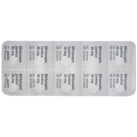 MIRTAZAPIN Zentiva Filmtabl 30 mg - PrimeCare Global