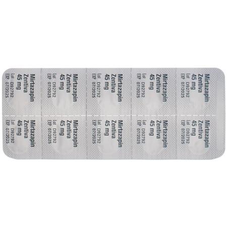 MIRTAZAPIN Zentiva Filmtabl 45 mg - PrimeCare Global