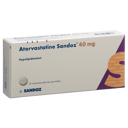 ATORVASTATIN Sandoz Filmtabl 40 mg - PrimeCare Global