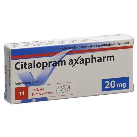 CITALOPRAM Axapharm Filmtabl 20 mg - PrimeCare Global