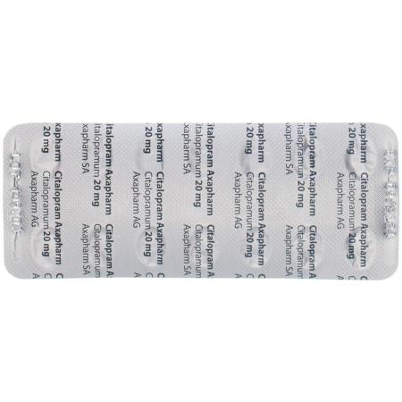 CITALOPRAM Axapharm Filmtabl 20 mg - PrimeCare Global