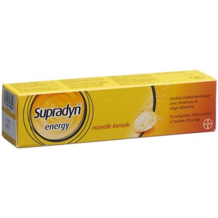 Supradyn Energy Brausetabletten Orange 15 Stück - PrimeCare Global