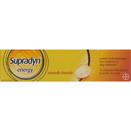 Supradyn Energy Brausetabletten Orange 15 Stück - PrimeCare Global