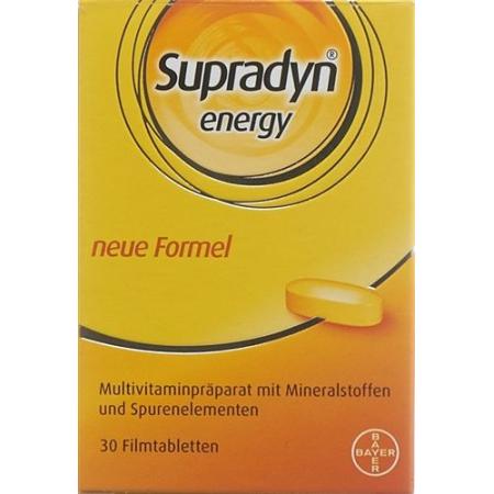 Supradyn Energy Filmtabletten (neu) 30 Stk - PrimeCare Global