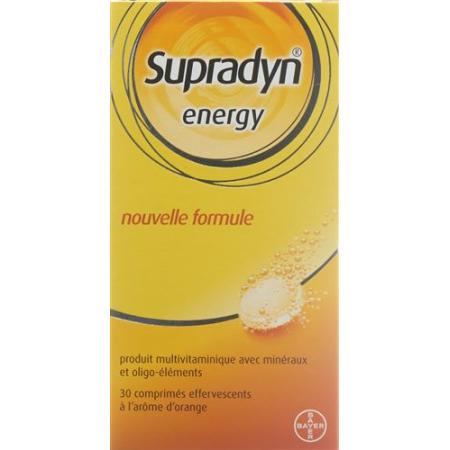 Supradyn Energy Brausetabletten Orange  30 Stück - PrimeCare Global