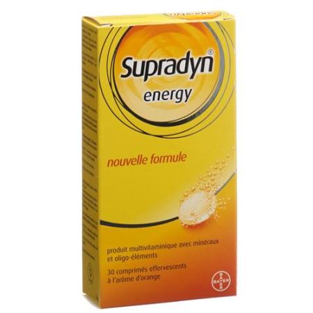 Supradyn Energy Brausetabletten Orange  30 Stück - PrimeCare Global
