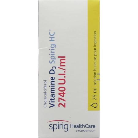 VITAMIN D3 Spirig HC 2740 IE/ml ölige Lös - PrimeCare Global