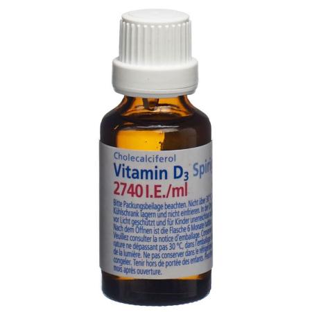 VITAMIN D3 Spirig HC 2740 IE/ml ölige Lös - PrimeCare Global