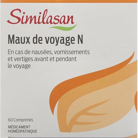 Similasan Travel Complaints N Tabl 60 pcs - PrimeCare Global