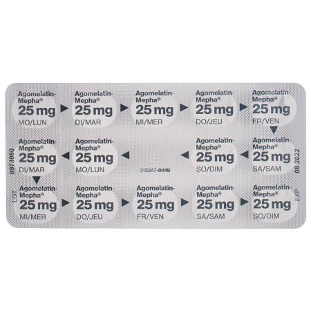 AGOMELATIN Mepha Lactab 25 mg - PrimeCare Global