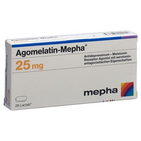 Agomelatine-Mepha Filmtabl 25 mg 98 pcs - PrimeCare Global