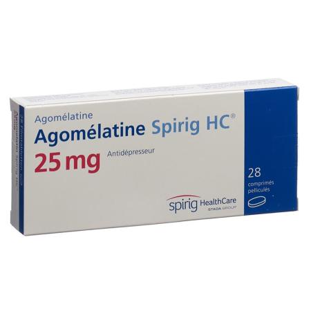 AGOMELATIN Spirig HC Filmtabl 25 mg - PrimeCare Global