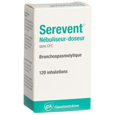 Serevent 25 mcg dosing aerosol CFC-free 120 doses - PrimeCare Global