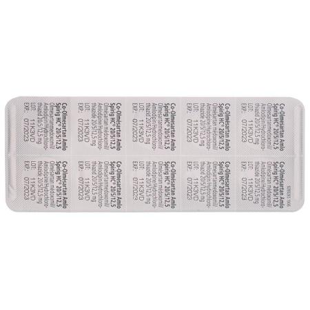 Co-Olmesartan Amlo Spirig HC Filmtabl 20/5/12.5 mg 30 pcs - PrimeCare Global