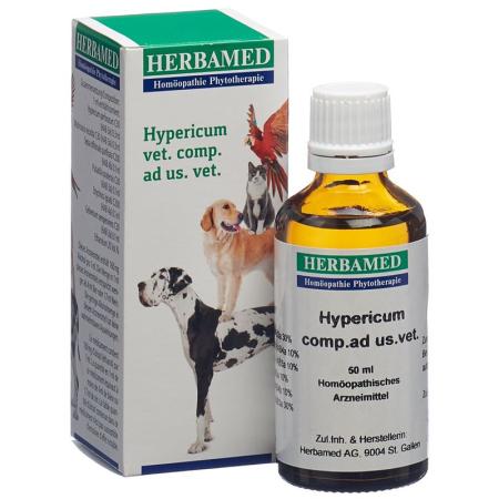 HERBAMED Hypericum comp Tropfen ad us vet - PrimeCare Global
