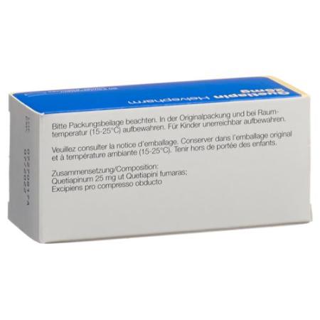 Quetiapine Helvepharm Filmtablet 25 mg 60 pcs - PrimeCare Global