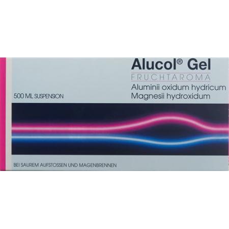 Alucol Gel Susp Fruit Bottle 500 ml - PrimeCare Global
