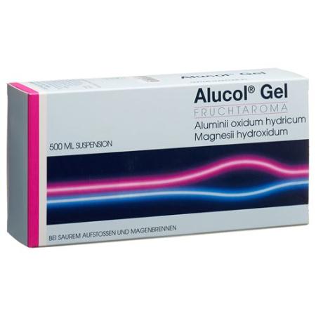 Alucol Gel Susp Fruit Bottle 500 ml - PrimeCare Global