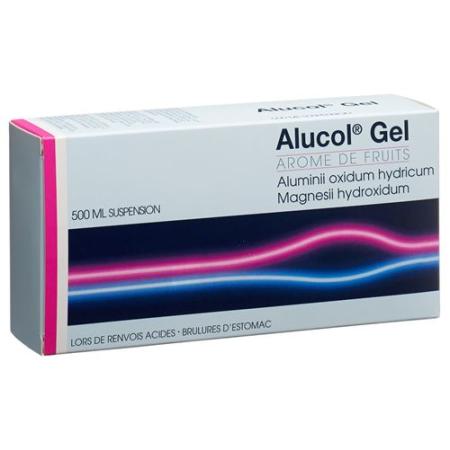Alucol Gel Susp Fruit Bottle 500 ml - PrimeCare Global