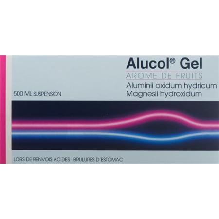 Alucol Gel Susp Fruit Bottle 500 ml - PrimeCare Global