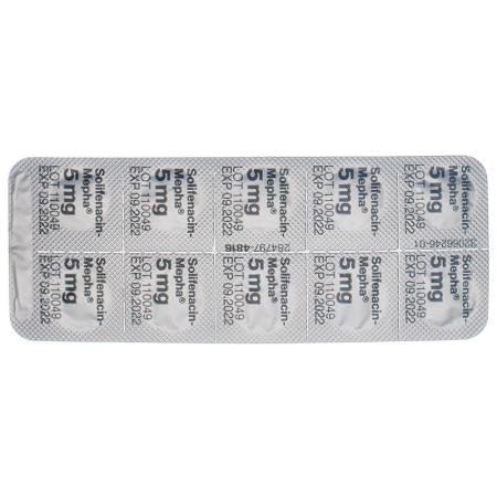 SOLIFENACIN Mepha Lactab 5 mg - PrimeCare Global
