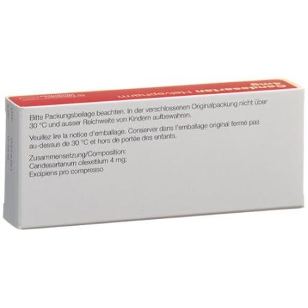 Candesartan Helvepharm 4 mg 10 tablets - PrimeCare Global