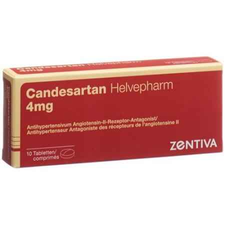 Candesartan Helvepharm 4 mg 10 tablets - PrimeCare Global