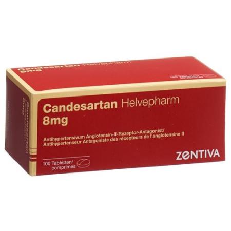Candesartan Zentiva Tabl 8 mg 100 pcs - PrimeCare Global
