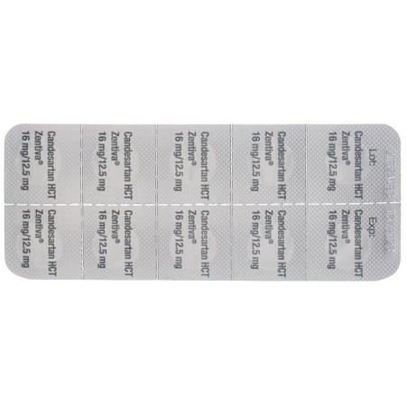 Candesartan HCT Zentiva Tabl 16/12.5 mg 30 pcs - PrimeCare Global