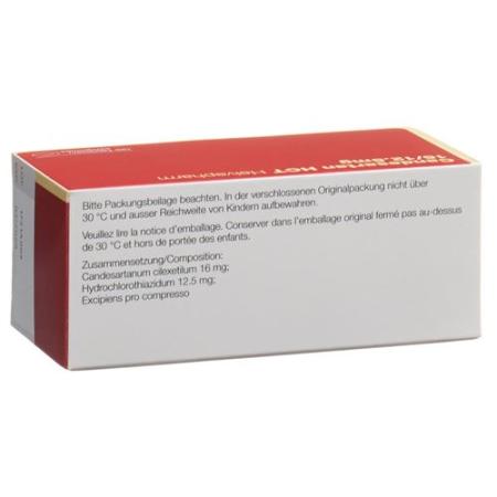 CANDESARTAN HCT ZENTIVA TABL 16/12.5 MG - PrimeCare Global