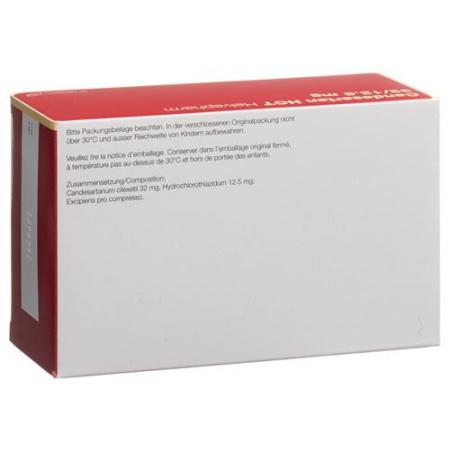 Candesartan HCT Helvepharm Tabl 32/12.5mg 98 pcs - PrimeCare Global