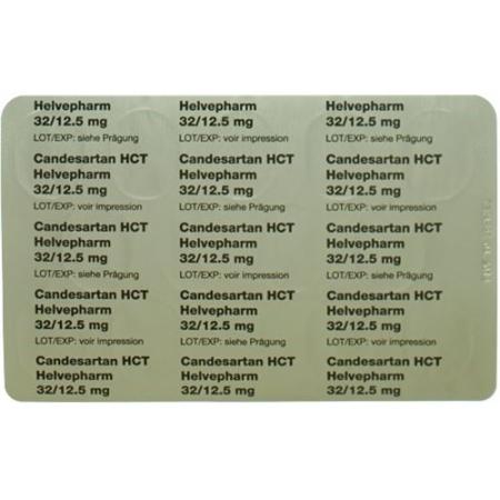 Candesartan HCT Helvepharm Tabl 32/12.5mg 98 pcs - PrimeCare Global